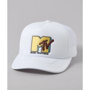 American Eagle MTV Trucker Hat Mesh Cap Adjustable Adult Unisex Music Television